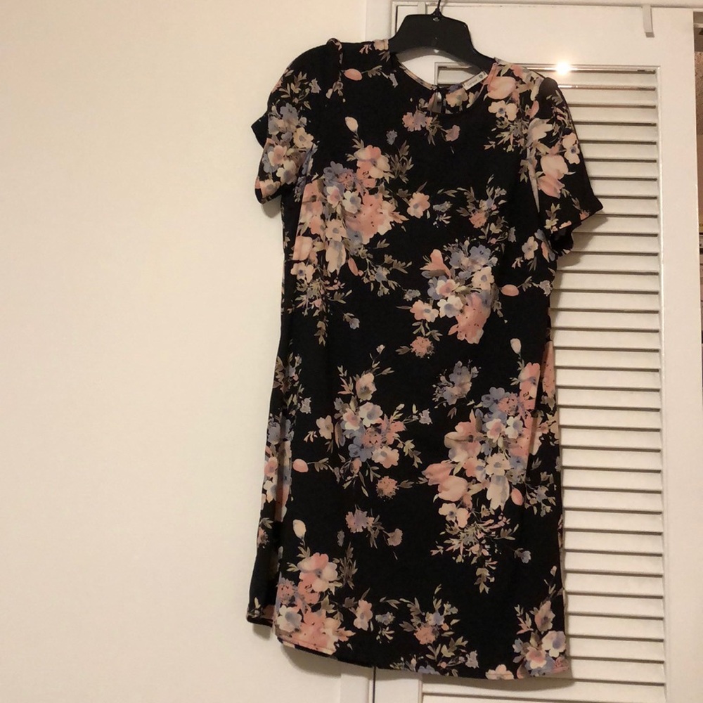 Floral print dress